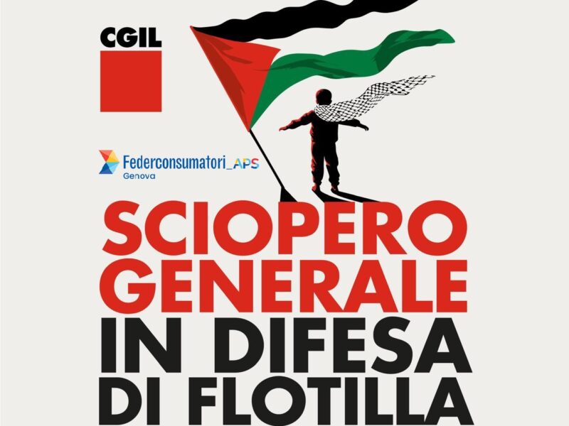 3 Ottobre Sciopero Federconsumatori Genova